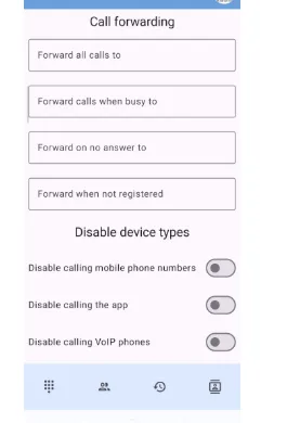 Choisir quels appareils sonnent dans l’application