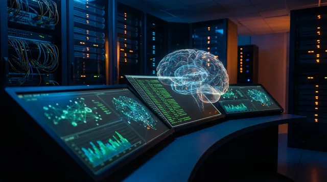 Agent IA surveillant l'infrastructure serveur