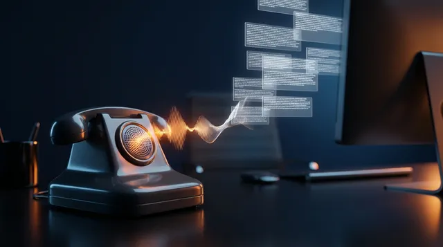 Transcription automatique d'appels par intelligence artificielle
